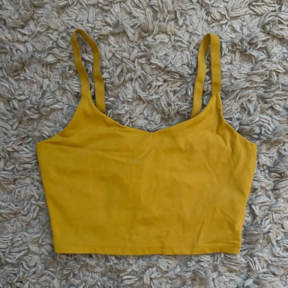 Athletic Tank Top | Yellow